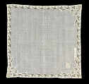 Handkerchief, Cotton, French