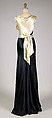 Evening dress, Probably House of Vionnet (French, active 1912–14; 1918–39), Silk, French