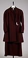 Suit, Schiaparelli  French, Wool, French