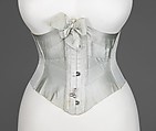 Waist cincher, Redfern, silk, bone, metal, French