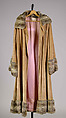 Evening coat, House of Patou French, Silk, fur, metallic, French