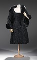 Evening ensemble, Arnold Scaasi (American, born Montreal, Canada, 1931–2015), silk, fur, American