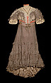 Evening dress, Jacques Doucet (French, Paris 1853–1929 Paris), Silk, sequins, beads, metallic, French
