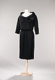 Cocktail ensemble, House of Dior  French, wool, silk, French