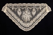 Shawl, linen, silk, Belgian