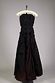 Evening dress, House of Dior  French, Silk, French