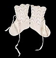 Bootees, Silk, American