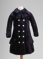 Coat, silk, cotton, shell, French