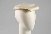 Hat, House of Balenciaga (French, founded 1937), Straw, Spanish