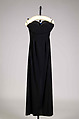 Evening dress, Arthur Falkenstein  American, Wool, silk, American