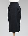 Skirt, Charles James  American, wool, American