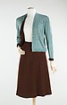 Ensemble, House of Chanel  French, wool, French
