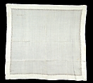 Handkerchief, Linen, American