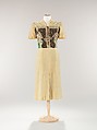 Dress, Jessie Franklin Turner (American, 1923–1943), wool, wood, American