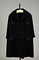 Coat, Jacques Fath  French, Wool, French