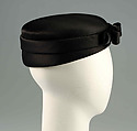 Hat, House of Balenciaga (French, founded 1937), Silk, Spanish