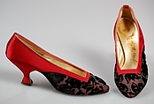 Evening pumps, Pappagallo American, Silk, American