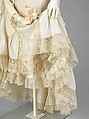 Wedding ensemble, H & W Company, leather, cotton, silk, metal, linen, ivory, mother of pearl, American