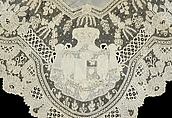 Handkerchief, Linen, probably Belgian