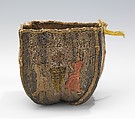Purse, silk, metal, probably French
