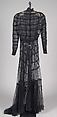 Evening dress, Silk, French