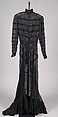 Evening dress, Cotton, French