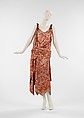 Evening dress, House of Worth  French, silk, metal, French