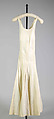 Evening dress, House of Chanel (French, founded 1910), Cotton, French