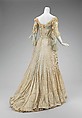 Evening dress, Raoul Lafontan, silk, French