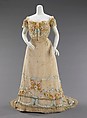 Ball gown, Jacques Doucet (French, Paris 1853–1929 Paris), silk, metal, French