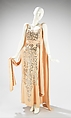 Evening dress, House of Lanvin French, synthetic, French