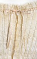 Corset cover, cotton, silk, French
