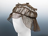Dinner hat, Caroline Reboux  French, silk, French