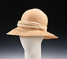 Panama hat, Eugénie Safontas, straw, silk, French