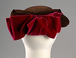 Hat, Eugénie Safontas, Wool, hair, synthetic, French