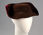 Hat, Eugénie Safontas, Wool, hair, synthetic, French
