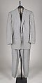 Suit, Edward Gellman (American), Wool, American
