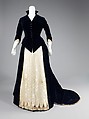 Evening dress, Frederick Loeser & Company (American, founded 1860), cotton, silk, American
