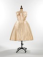 Wedding dress, Charles James (American, born Great Britain, 1906–1978), silk, synthetic, American