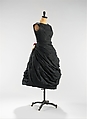 Cocktail dress, House of Balenciaga (French, founded 1937), silk, French