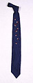 Necktie, Pablo Picasso Spanish, Silk, French