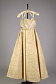 Evening dress, Nettie Rosenstein  American, Silk, American