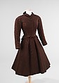 "Dressmaker", Charles James  American, wool, silk, American