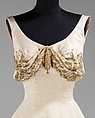 Evening dress, Charles James (American, born Great Britain, 1906–1978), synthetic,  rhinestones, American
