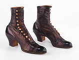 Boots, Frederick Loeser & Company  American, leather, American