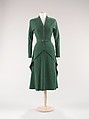 Dress, Attributed to House of Balenciaga (French, founded 1937), wool, French