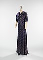 Evening ensemble, Hawes Incorporated (American, 1928–40; 1947–48), silk, metal, American