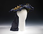 Hat, silk, synthetic, straw, French