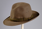 Fedora, Knox  American, Wool, American