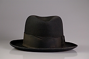 Fedora, Gelot  French, Wool, silk, French